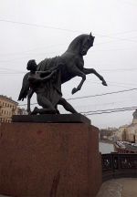 Историческая скульптура Петербурга середины девятнадцатого века.